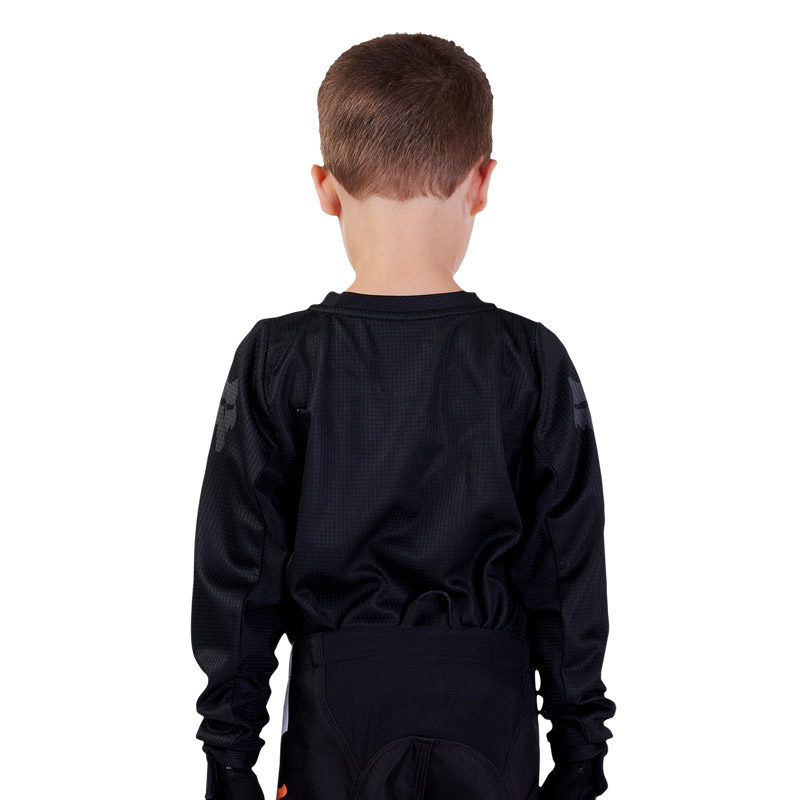 maillot kid fox racing 180 blackout 2024 motocross