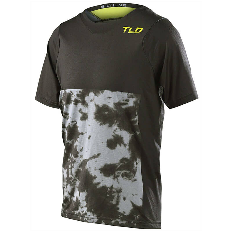 maillot kid vtt syline breaks charcoal 2022 mx