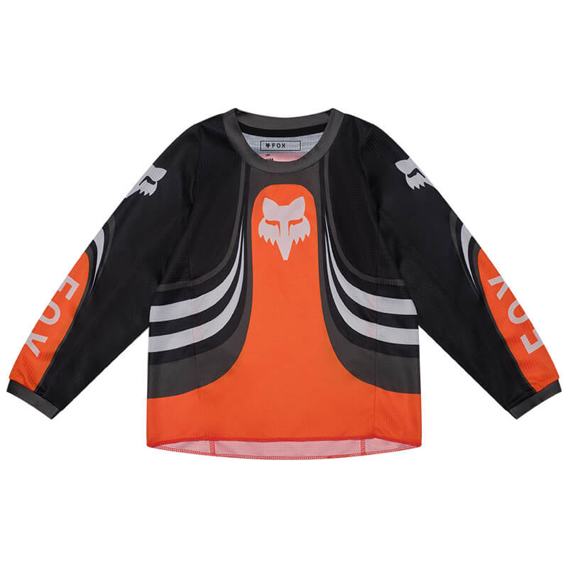 maillot kids fox racing 180 draft orange 27