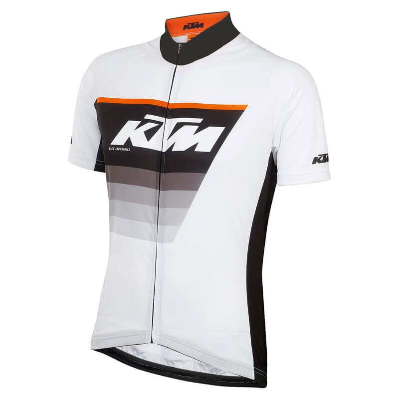 maillot ktm vtt factory line blanc 2020