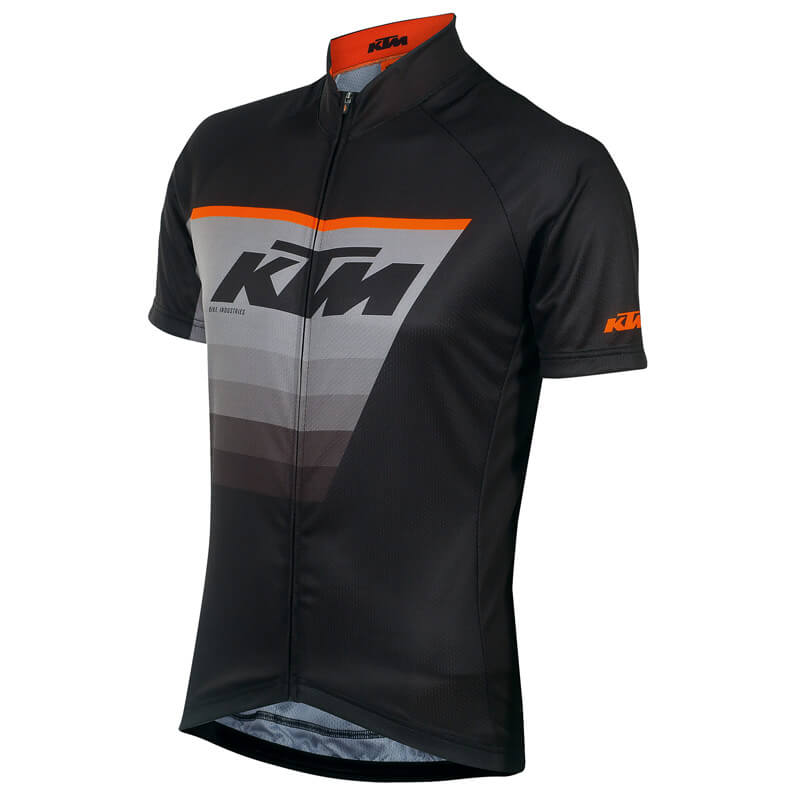 maillot ktm vtt factory line noir orange 2020