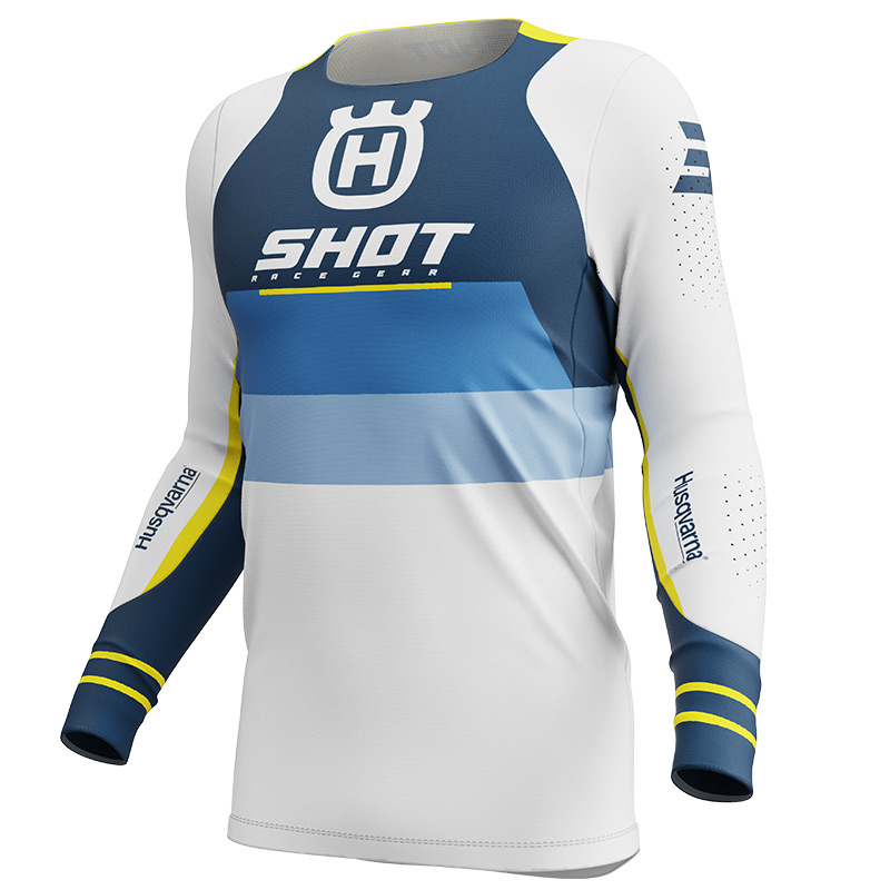 maillot shot aerolite hva bleu