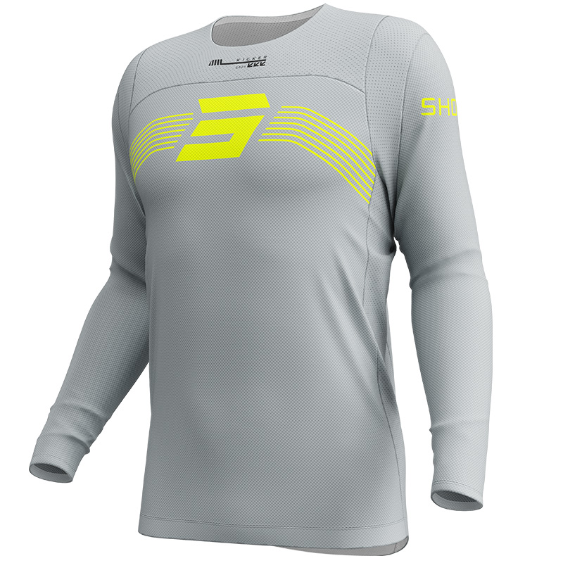 maillot shot contact kicker gris