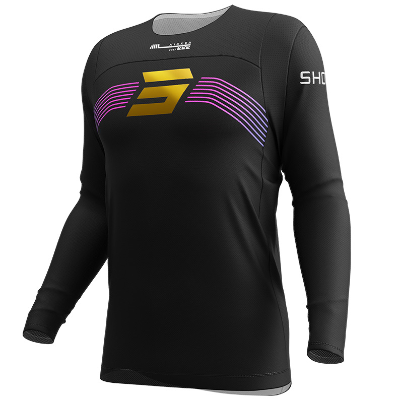 maillot shot contact kicker noir