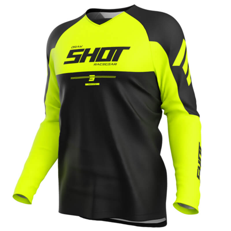 maillot shot draw private jaune