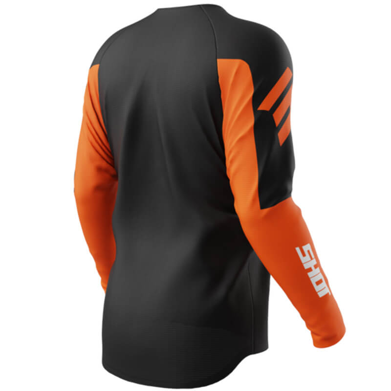 maillot shot draw private orange cross