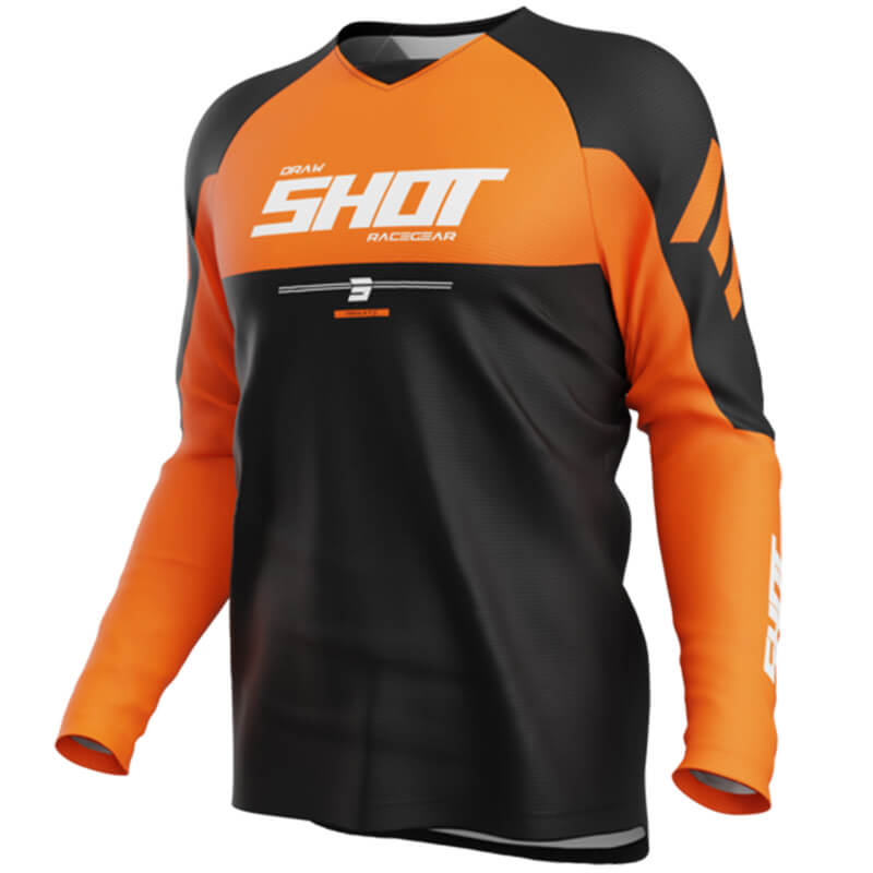 maillot shot draw private orange