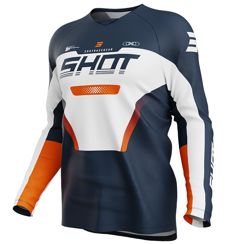 maillot shot enfant draw struck navy