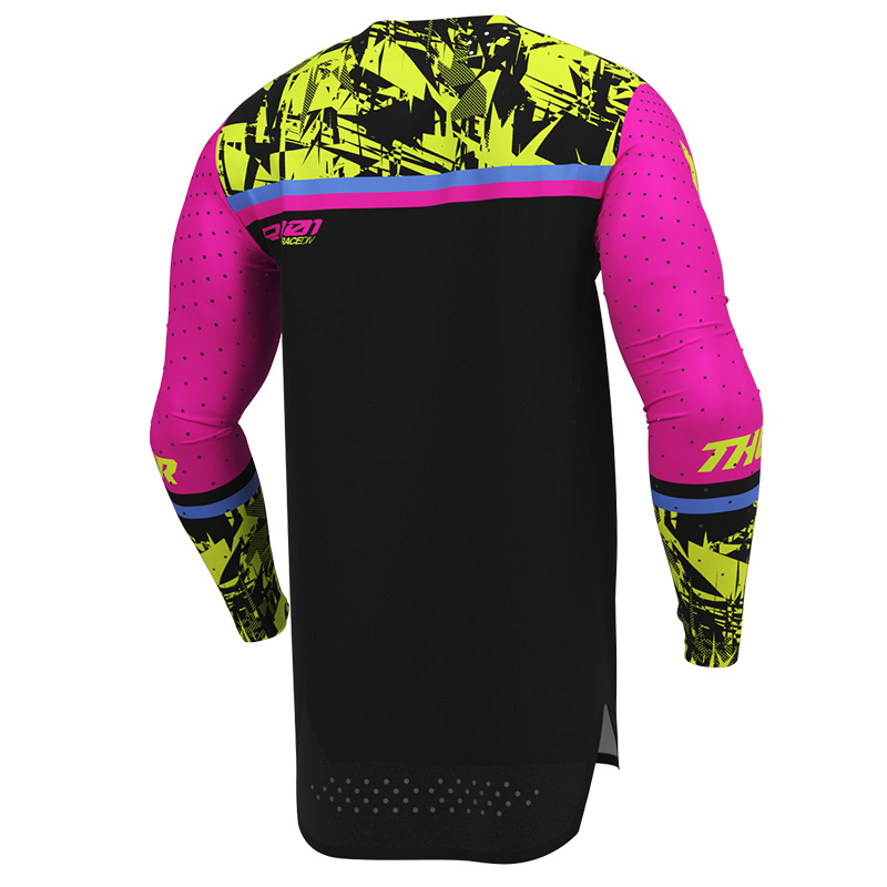 maillot thor mx 27 sportmode punkd noir rose mx