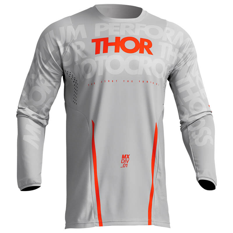 maillot thor pulse mono 2023 gris mx