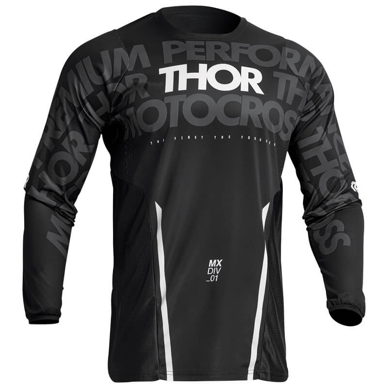 maillot thor pulse mono 2023 noir mx