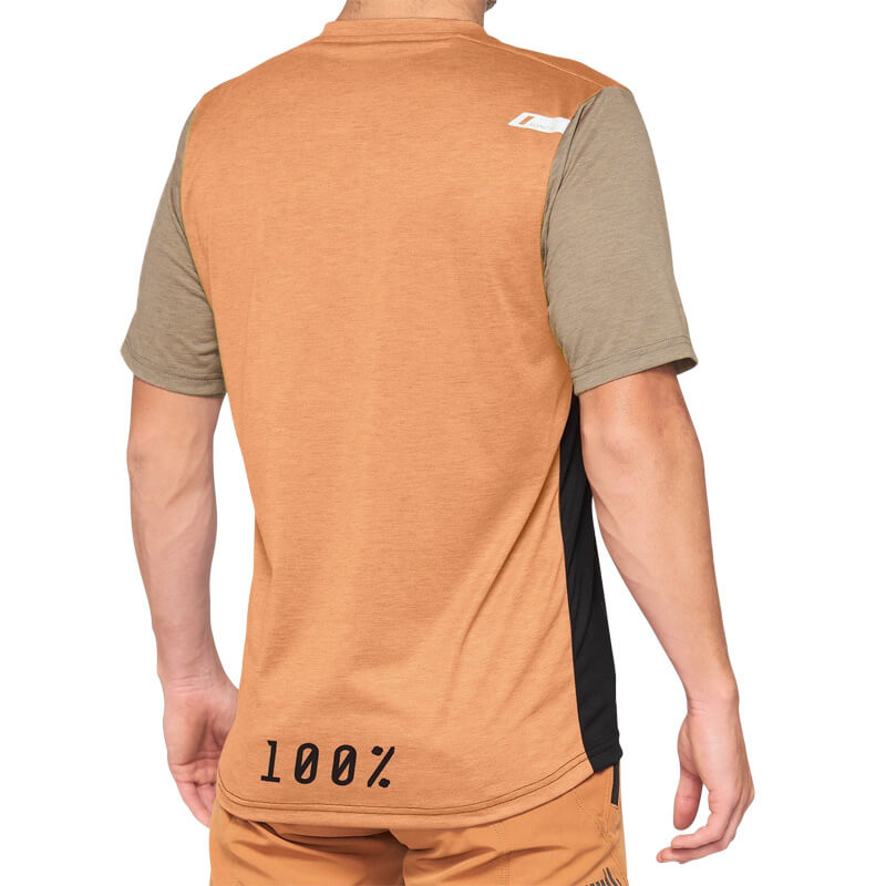 maillot vtt 100 percent airmatic caramel 2021 enduro