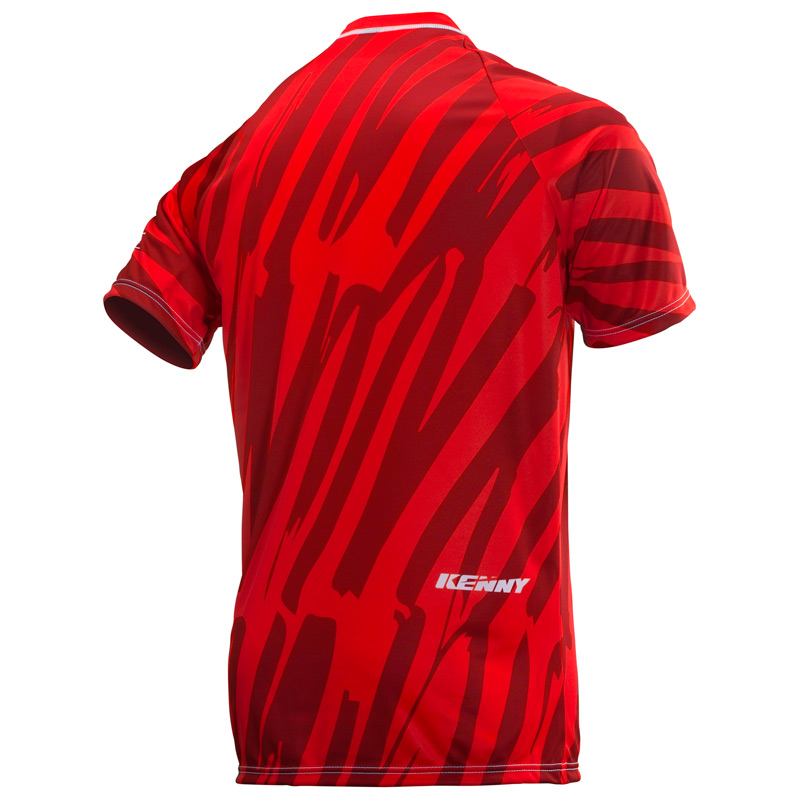 maillot vtt kenny indy rouge 2019 velo