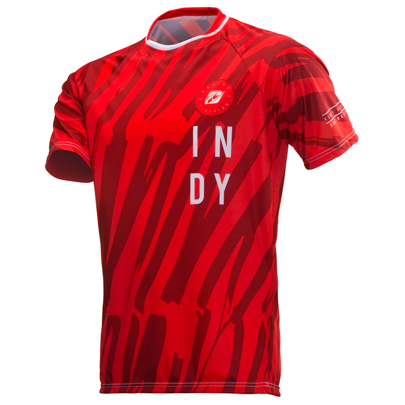 maillot vtt kenny indy rouge 2019