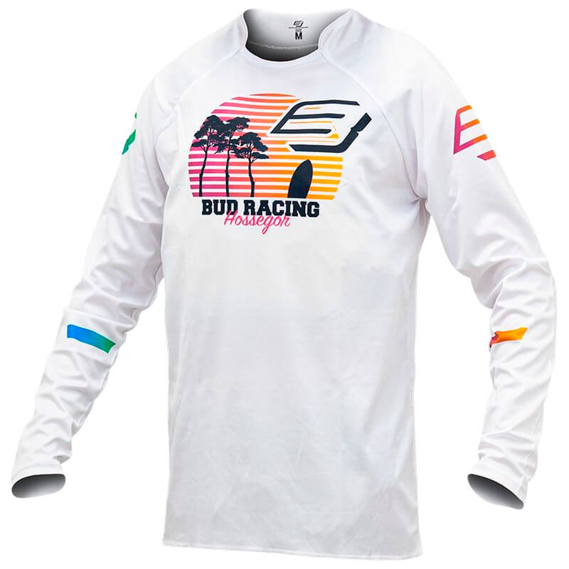 maillot yth bud racing sunset 2023 blanc mx