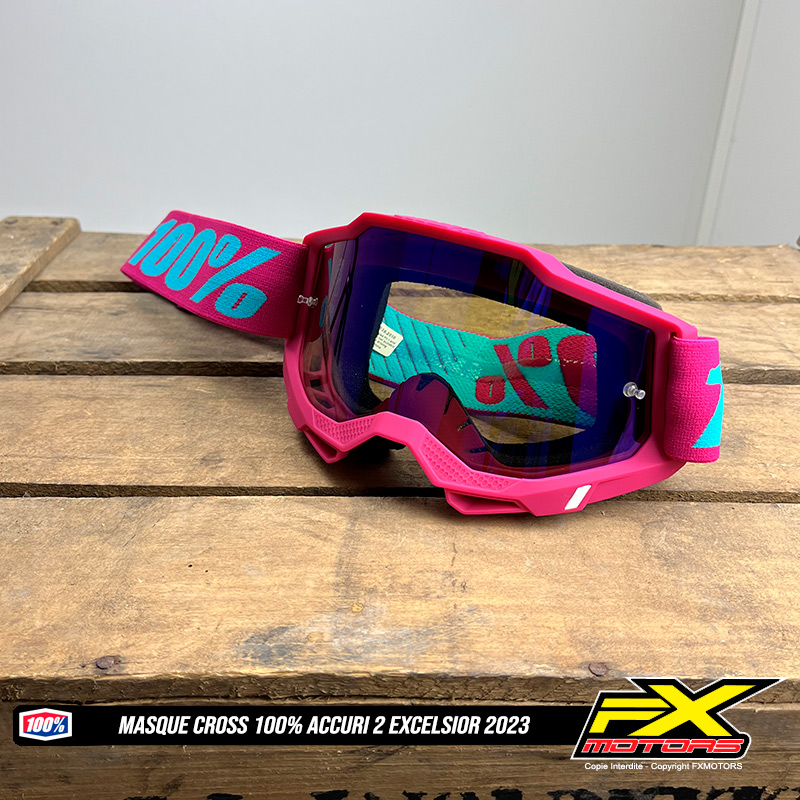 masque 100 enduro moto motocross enduro accuri 2 excelsior 2023 2