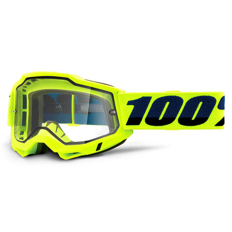 masque 100 percent accuri 2 enduro jaune fluo 2021