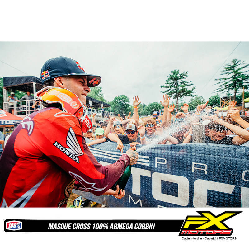masque 100 percent armega corbin 2024 motocross