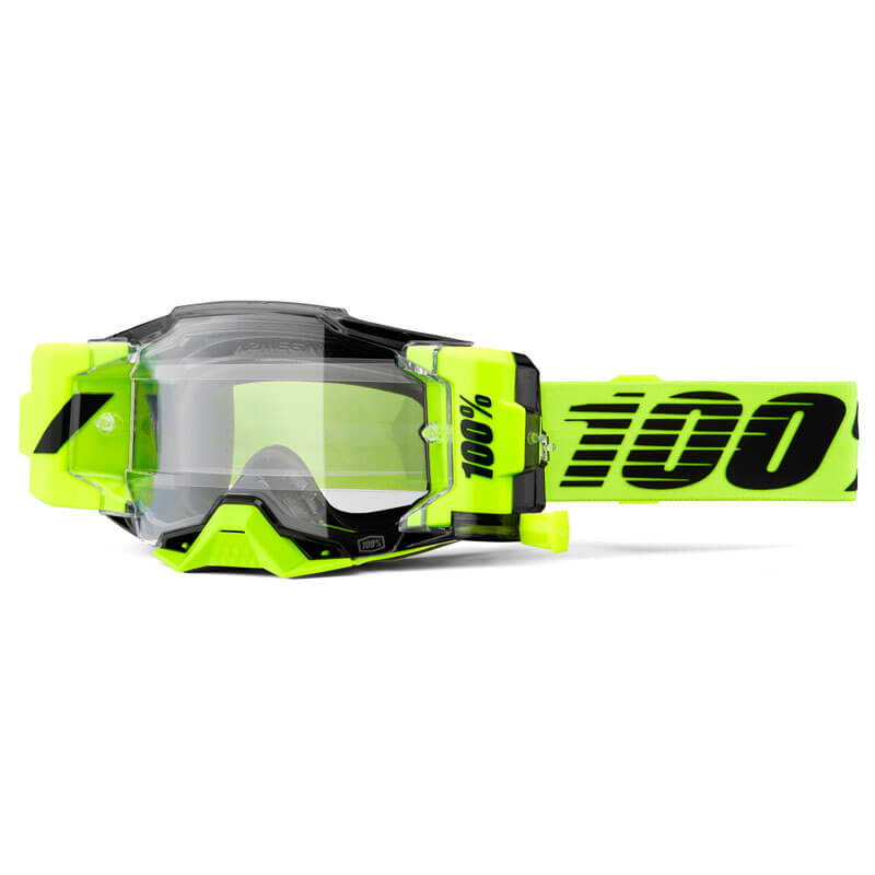 masque 100 percent armega forecast jaune fluo 2024