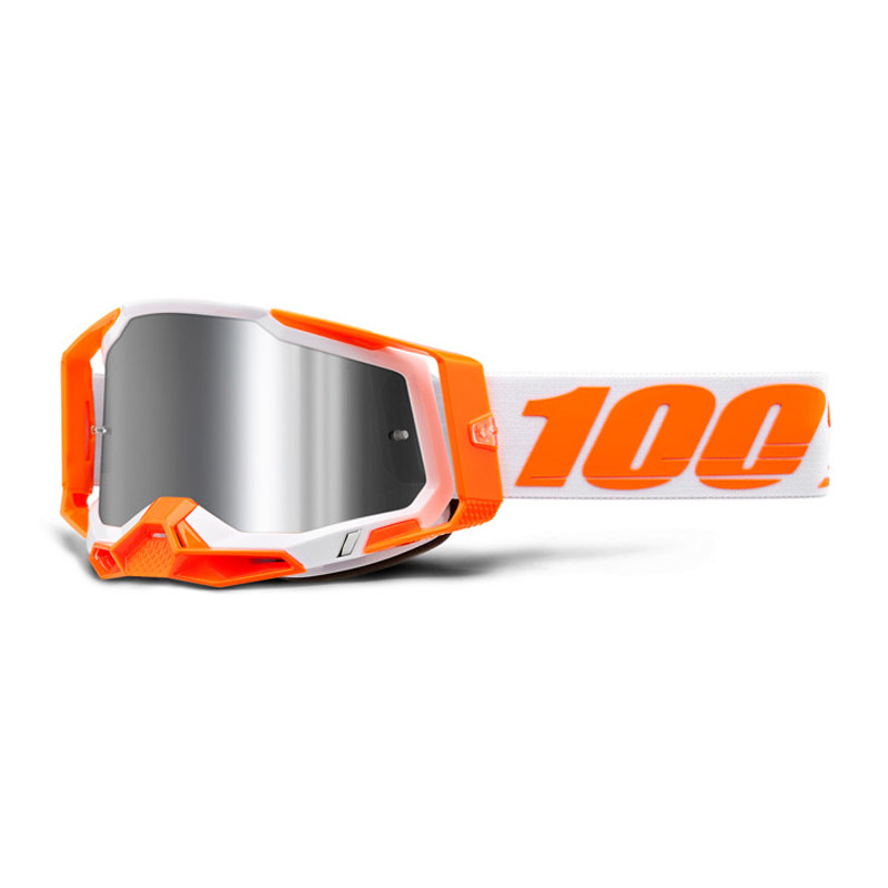 masque 100 percent racecraft2 orange 2022 ecran miroir mx