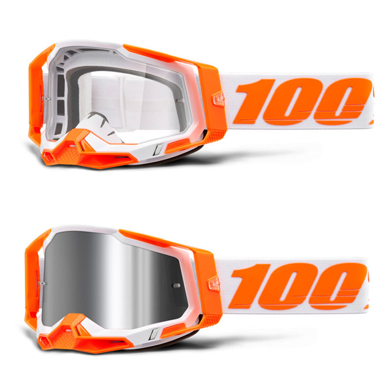 masque 100 percent racecraft2 orange 2022 enduro