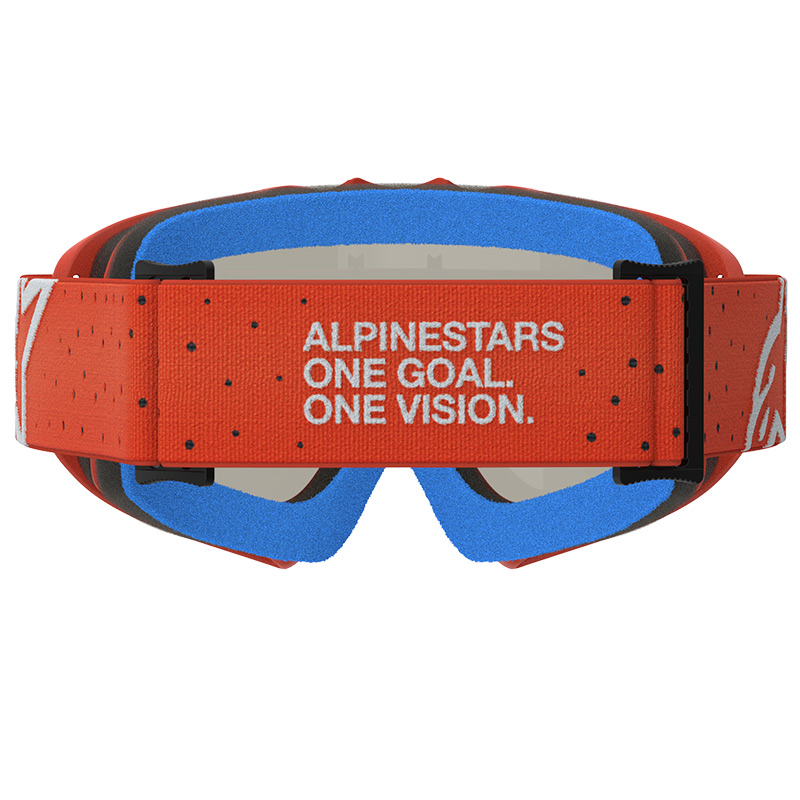 masque alpinestars enfant vision vesta orange mx