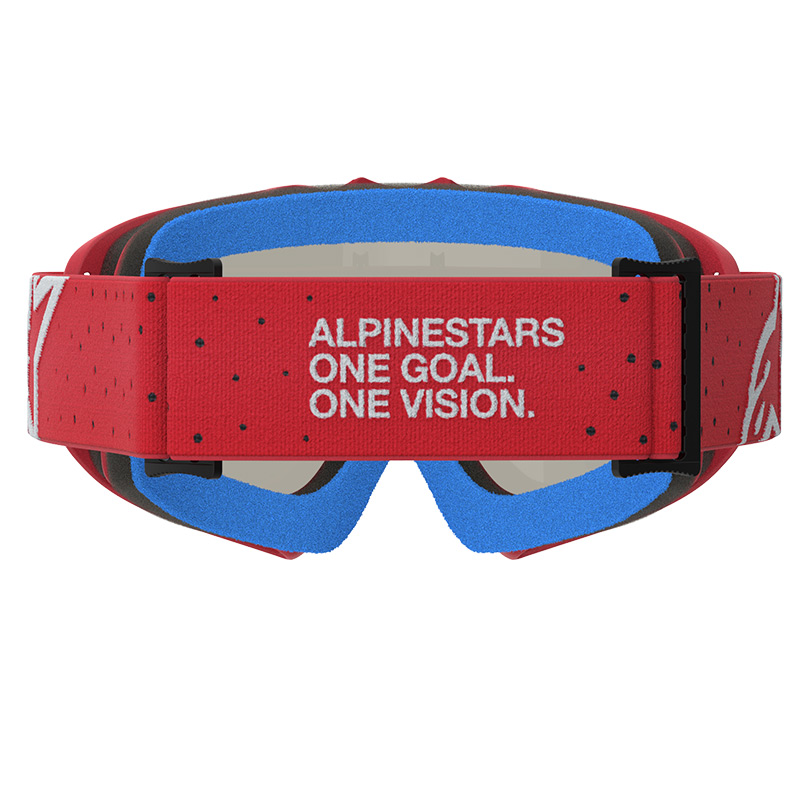 masque alpinestars enfant vision vesta rouge mx