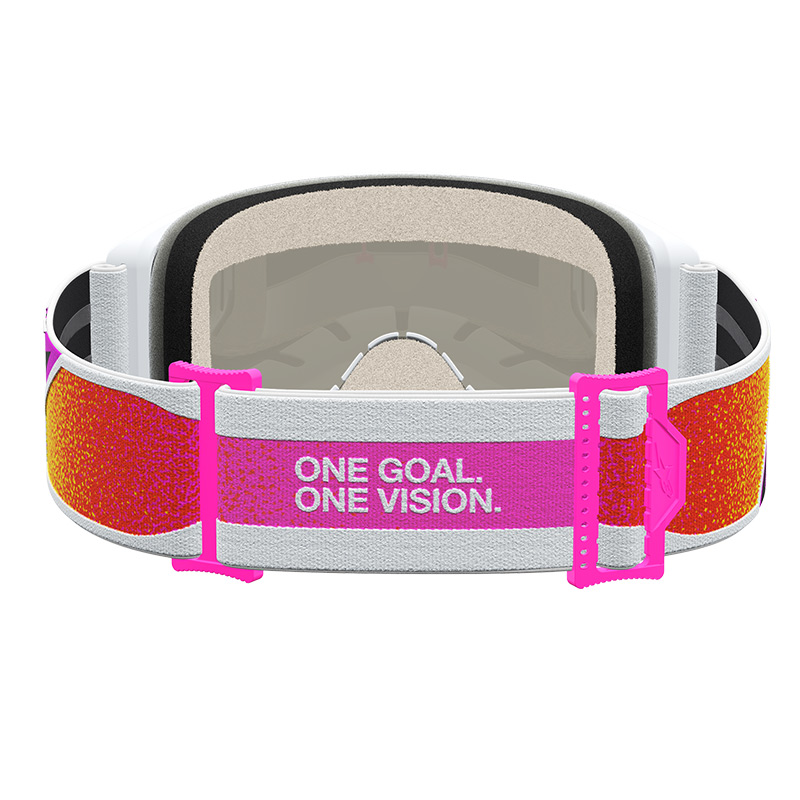 masque alpinestars vision 5 drag jaune rose mx