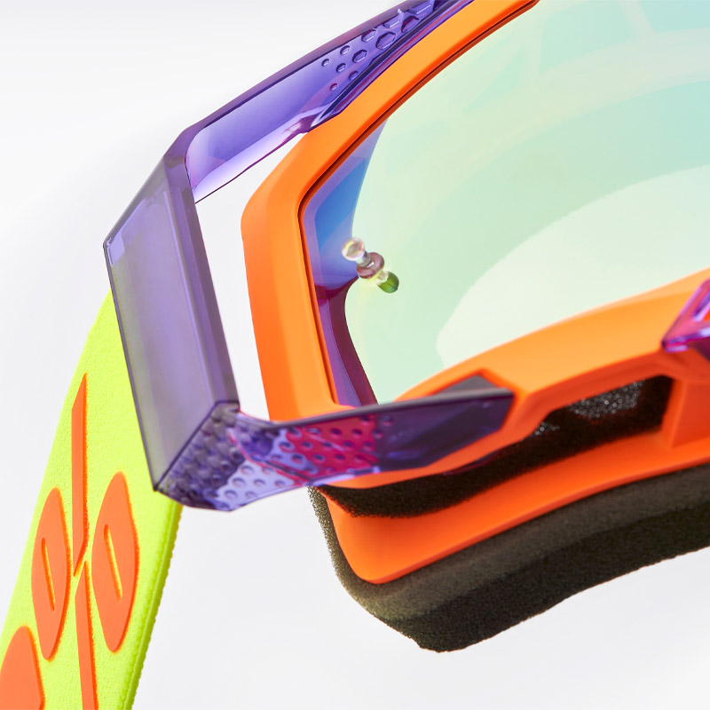 masque cross 100 pour cent racecraft 2 panam miroir 2023 moto
