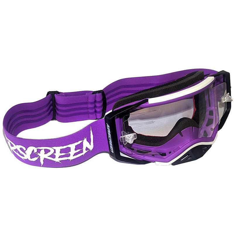 masque cross airscreen aero 05 clair