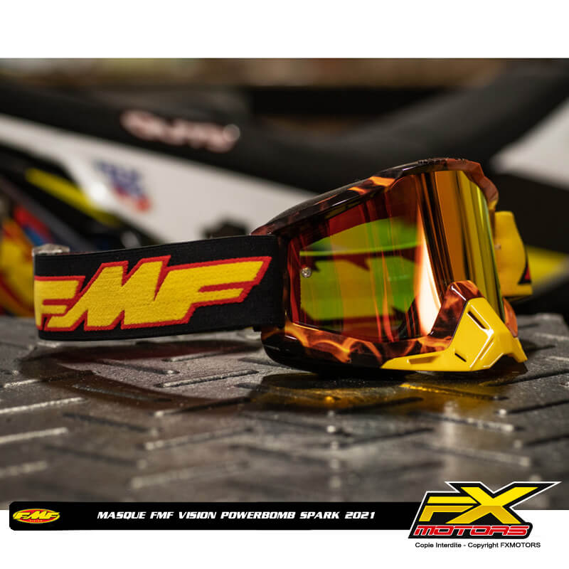 masque cross fmf vision powerbomb spark 2021 mx