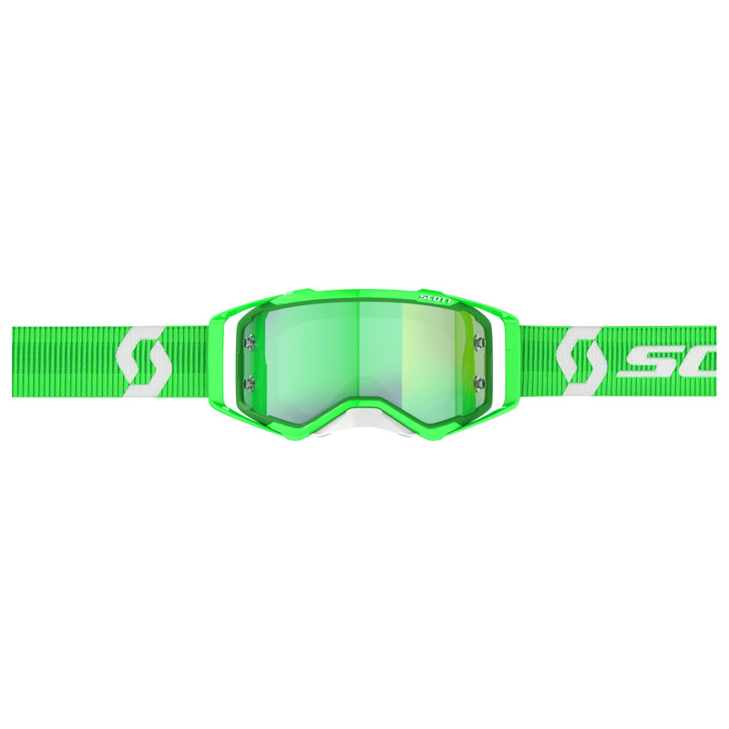 masque cross scott prospect vert fluo 2024 mx
