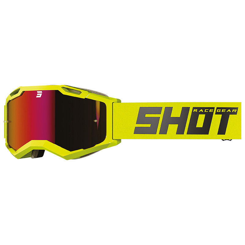 masque cross shot iris 2 0 solid neon jaune 2026