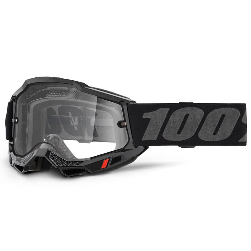 masque enduro 100 percent accuri noir 2024