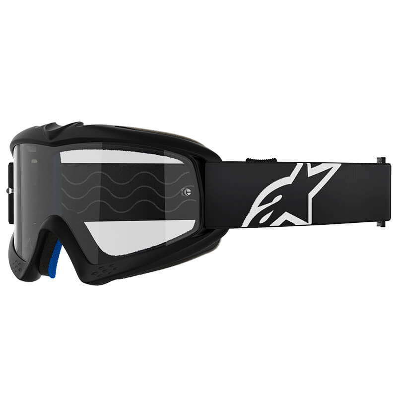 masque enfant alpinestars vision corp noir clair 2025