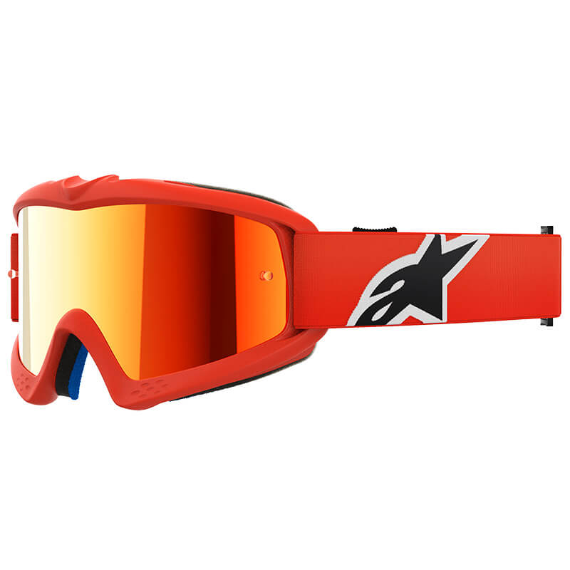 masque enfant alpinestars vision corp orange miroir 2025
