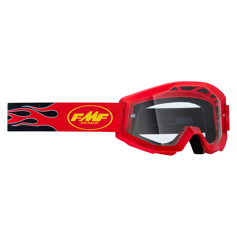 masque fmf vision powercore flame rouge ecran clair 2021