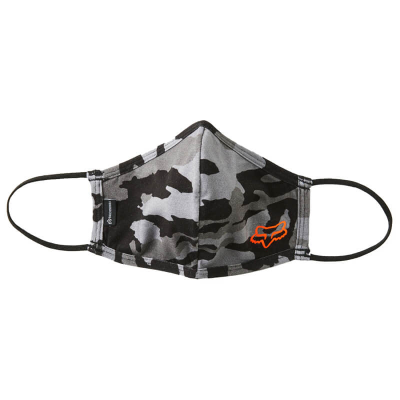 masque fox racing covid 21 camo gris orange