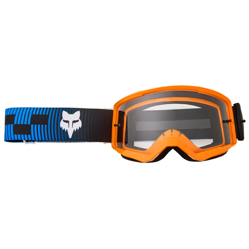 masque fox racing main collect orange bleu 2026