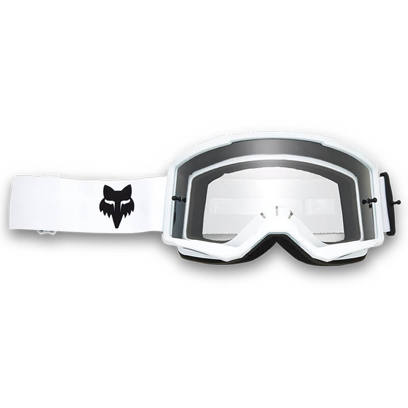 masque fox racing main core blanc 2025