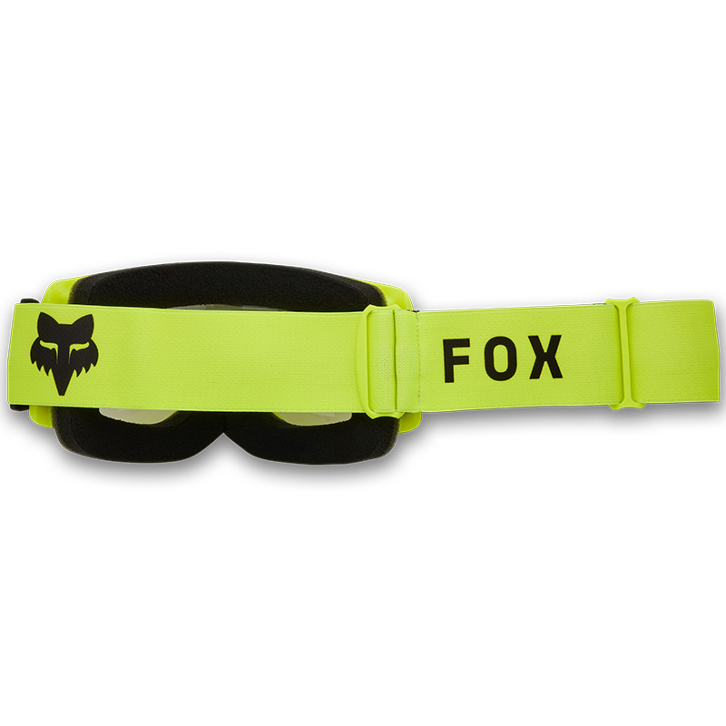masque fox racing main core clair jaune 27 mx