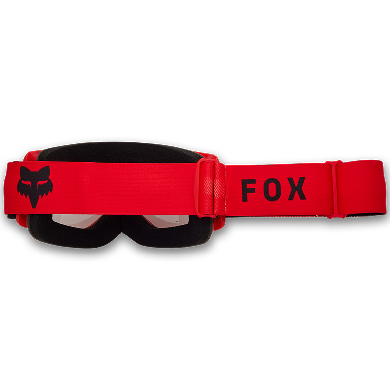 masque fox racing main core clair rouge 27 mx