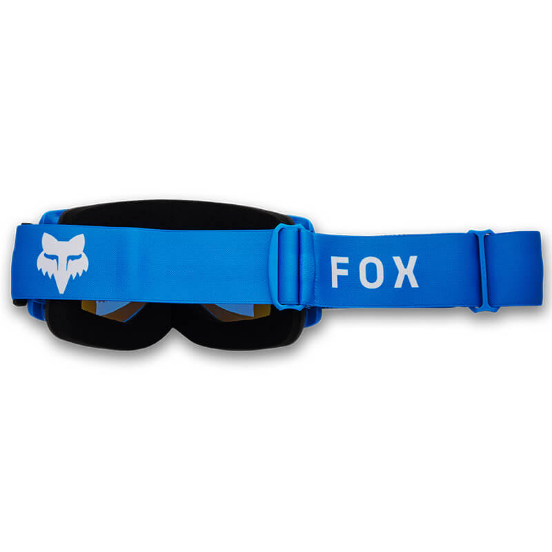 masque fox racing main core miroir bleu 2025 cross