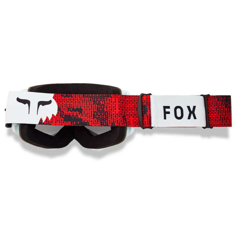 masque fox racing main kairos blanc rouge 2026 cross