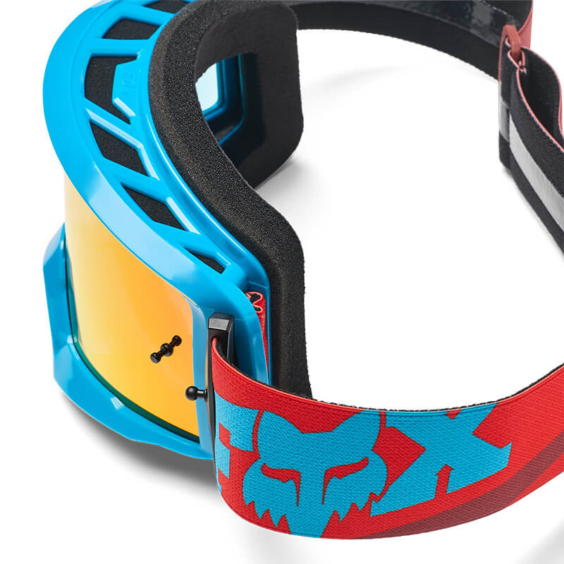 masque fox racing main raid bleu 27 cross