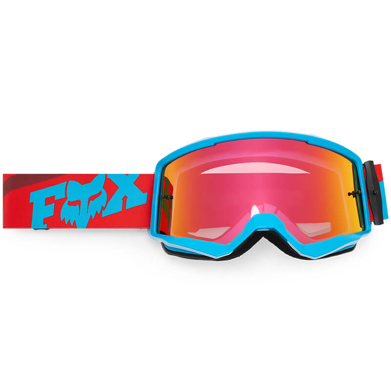 masque fox racing main raid bleu 27