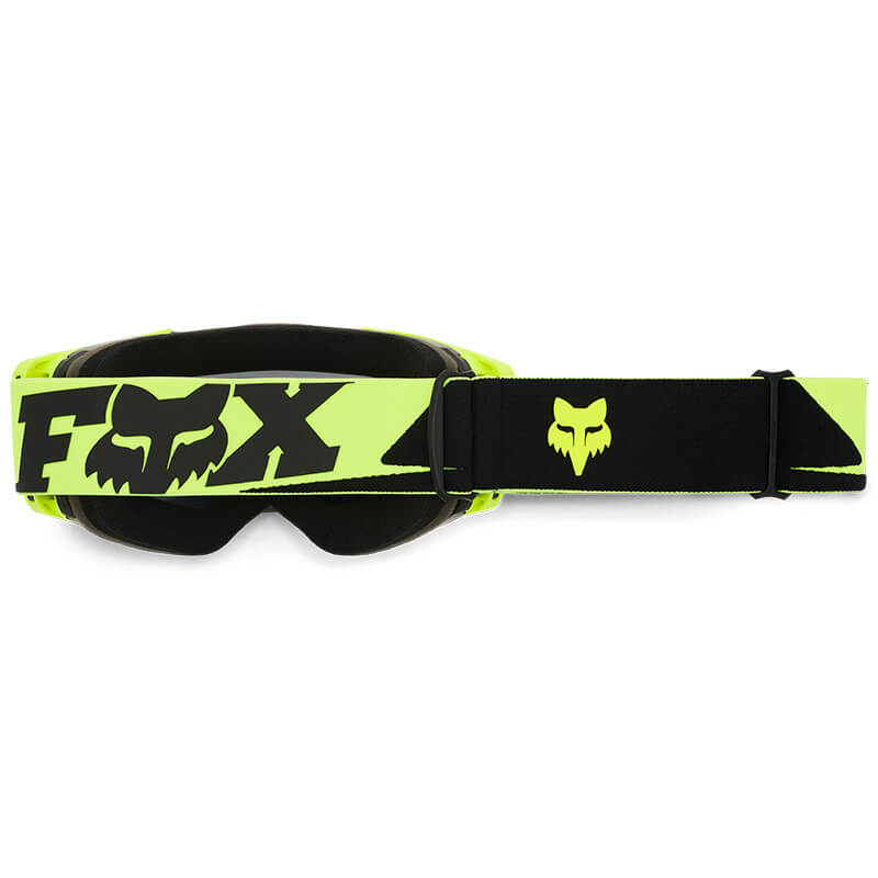 masque fox racing vu core jaune 27 mx