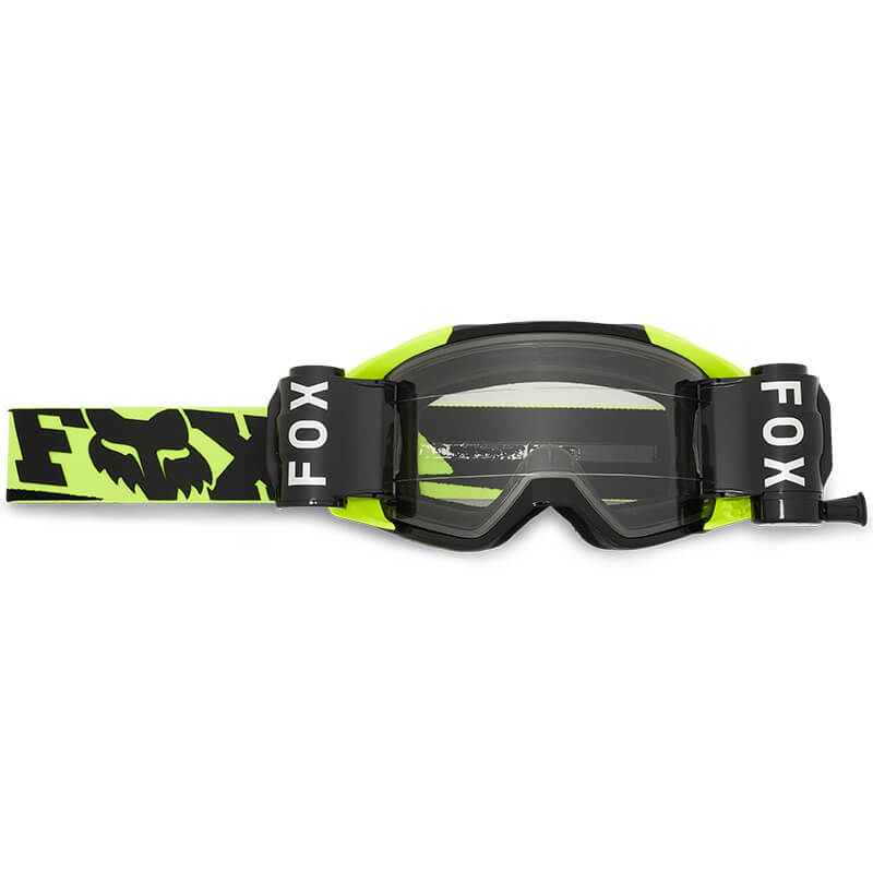 masque fox racing vu roll jaune 27