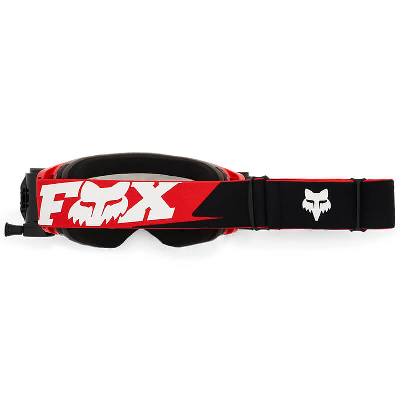 masque fox racing vu roll rouge 27 mx
