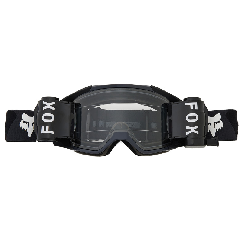 masque fox racing vue roll off noir gris 2024